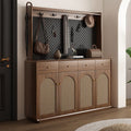 Medieval style shoe cabinet american for home entrance shoe cabinet entrance cabinet living room storage cabinet small apartment with perforated board