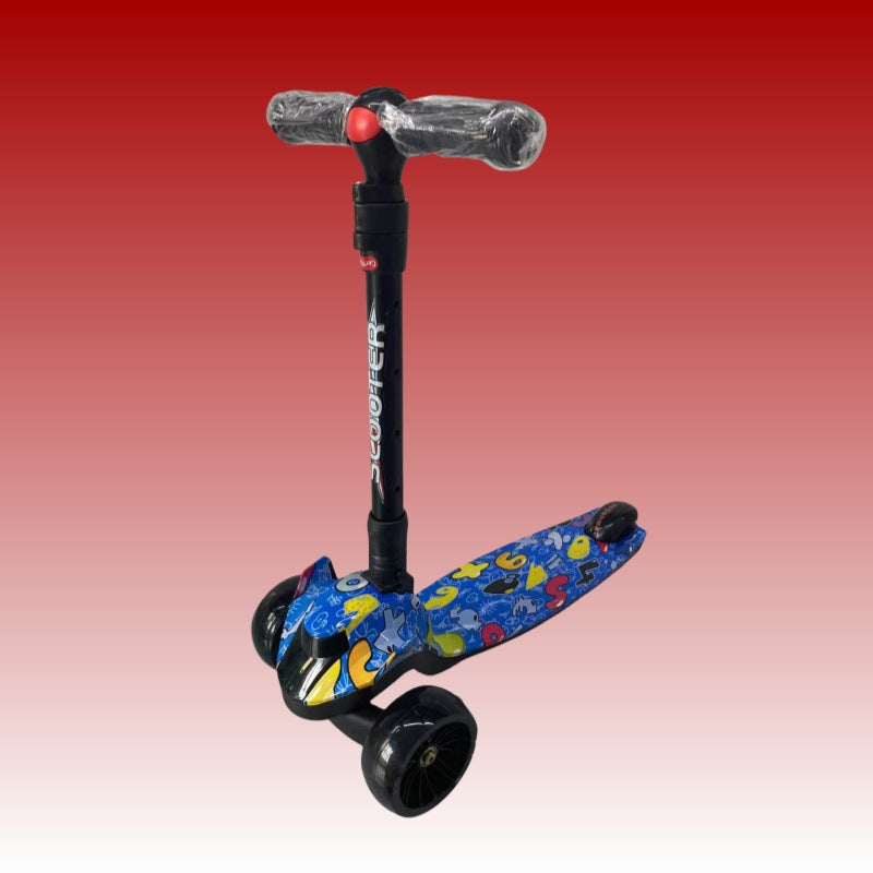 LTECH wholesale children's scooter children's scooter older children's three-wheeled scooter children's four-wheeled children's yo-yo