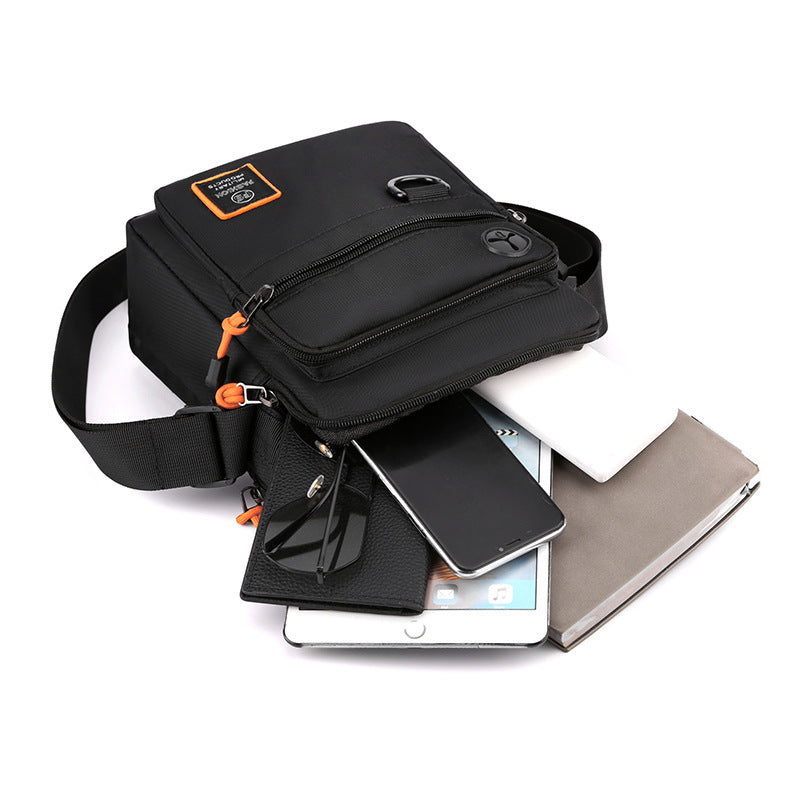 Fashion messenger bag backpack shoulder bag Korean version casual anti-splashing Oxford cloth business bag briefcase mobile phone bag