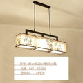 Restaurant chandelier three-head dining table lamp creative stylish tea room lamp modern casualchinoiserie zen bar lamp