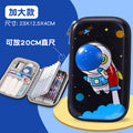 Factory direct sales new arrivaleva stationery box wholesale primary school students enlarged capacity anti-fall pencil box portable storage
