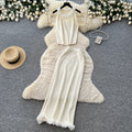 Light mature style vest skirt stereo flower suit women's summerfashioneasiest for match decoration two-piece setelegancesuit