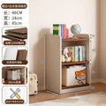 Wall-mounted freestanding bookcase & storage unit - kids' bookshelf, student home organizer, multi-tier storage cabinet
