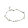 Elegant butterfly bracelet with crushed silver beads - 2026 new arrival, light luxury, niche design, exquisite and high-end style, wholesale for women