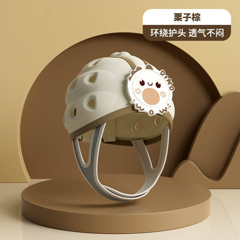 Baby crawling head protector helmet - toddler anti-fall safety helmet - infant head protection bump cap