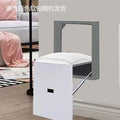 Folding shoe changing stool with soft bag, wall-mounted ultra-thin wall-mounted chair, invisible stool at the door, wall-mounted hidden stool