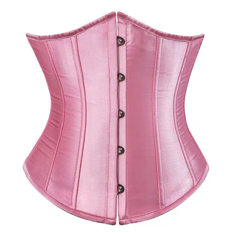 Corset simple waist corset slightly fat new arrivalk-style breathable sexy shaping tops rubber bone jacquard waist clip