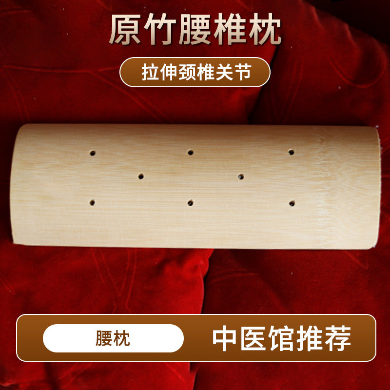 Cervical pillow bamboo fiber cylindrical hard pillow correction neck pillow curvature nerve compression neck shoulder neck breathable side sleeper