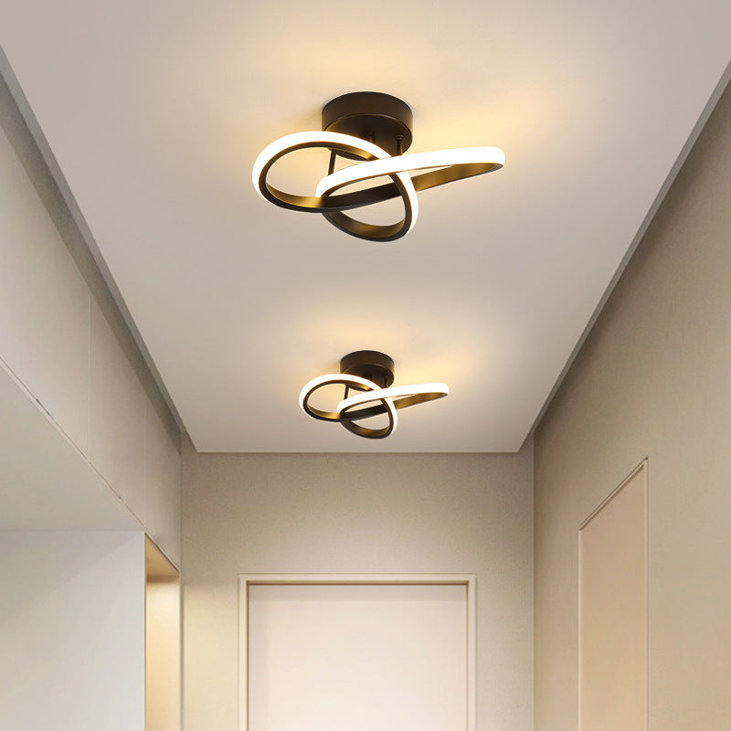 Aisle light led simple modern balcony corridor entrance foyer lighting creative Nordic cloakroom entrance lighting