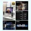 Leerfei 80w power speaker bluetooth subwoofer computer laptop tv hifi wooden speaker 1904