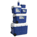 Big export-grade large capacity push-pull collapsible insulated food warmer box with insulated cutlery set