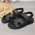 hot-selling  summer new sandals for women, plus-size, one-strap hook-and-loop closure, european and american style roman sandals