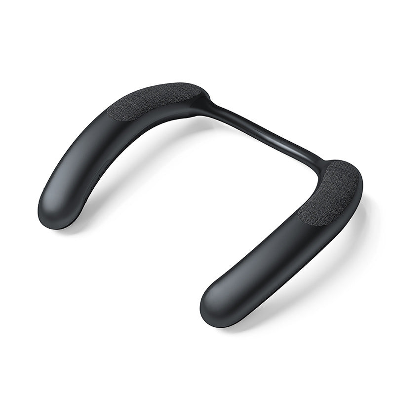 2026 new neckband wireless bluetooth speaker - fabric, portable, wearable, neck-cradling subwoofer stereo sound