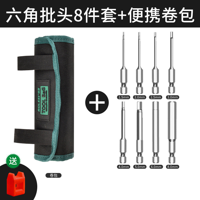 Roller Tool Bag Batch Electrician Small Portable Wear-resistant Fanny Pack Wear-resistant Storage Bag Multifunctional Portable Roll Bag