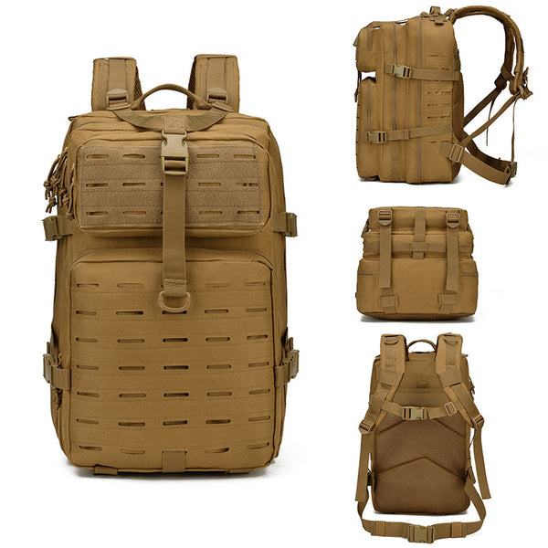 Cross-border outdoor mountaineering hiking backpack outdoor large-capacity sports bag waterproof and wear-resistant camping tactical backpack