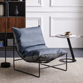 Factory direct living room iron sofa chair bedroom fabric lazy sofa balcony single casual chair popular lounge chair