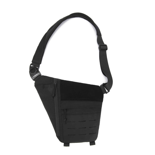 Tactical breast bag men's design sense niche wear-resistant shoulder messenger bag outdoor leisure shoulder bag anti-theft invisible satchel