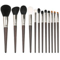 Cangzhou makeup brush complete set of animal hair classy beauty tools wooden handle professional detail brush wool makeup brush suit