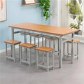 1 table and 6 stools-style 6