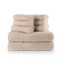 Towel and bath towel set, low lint, customizable with logo. suitable for hotels, b&bs, and beauty salons. vacuum-sealed packaging, dropshipping available, and barcode labeling