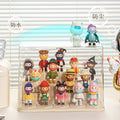 Blind box display stand - clear acrylic figurine storage, dustproof display case for toys, building blocks, and pop mart collectibles