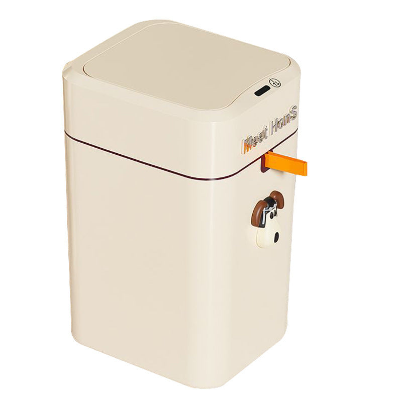 Smart trash can household 2024 new living room induction adsorption toilet bathroom automatic packing bag change bag