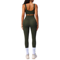 European and american new women's shaping workout set - high waist tummy control pocket yoga outfit - stretchy & breathable fitness set