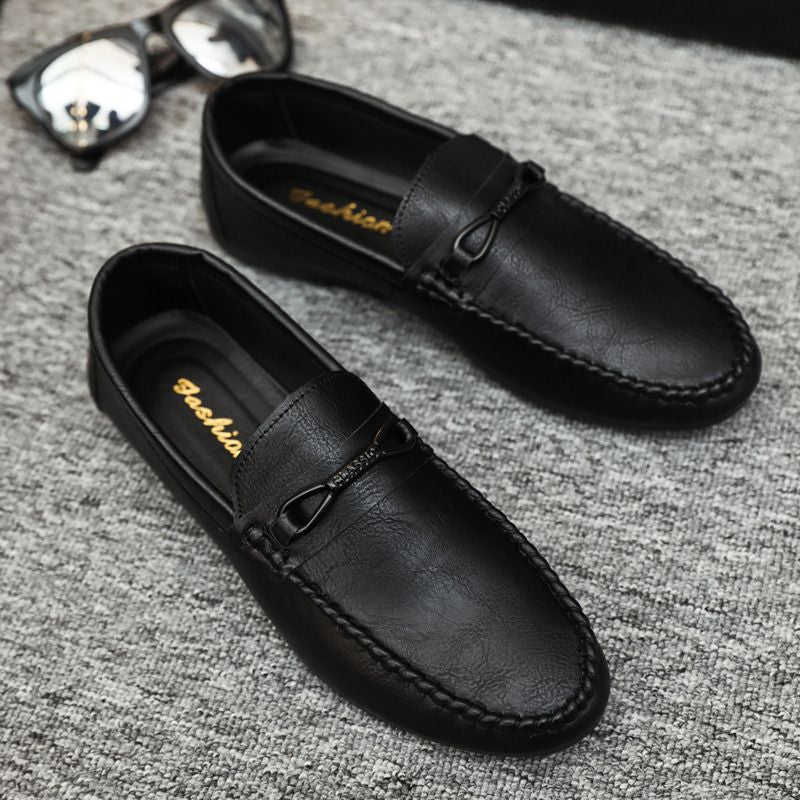 2024 summer new arrivals: men's korean style loafers - slip-on, breathable, soft sole driving shoes for men's casual wear