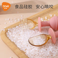 Baby silicone mud scraper spoon eating tableware suit short handle mud scoop tool kids tableware complementary food spoon