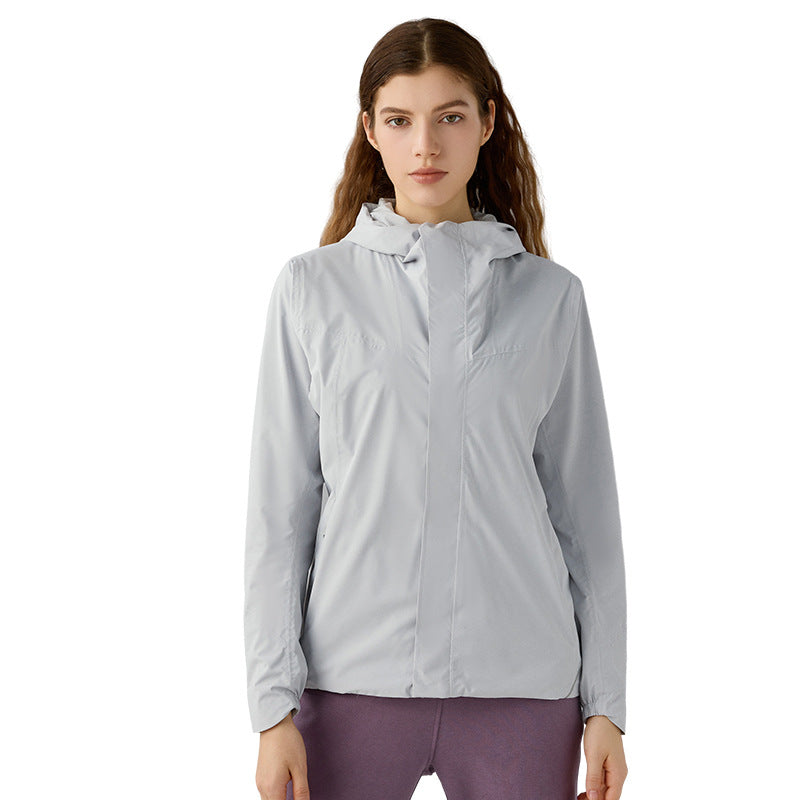 Influencer-approved windproof, waterproof, and stain-resistant hooded jacket with fleece lining - outdoor hiking apparel daw011