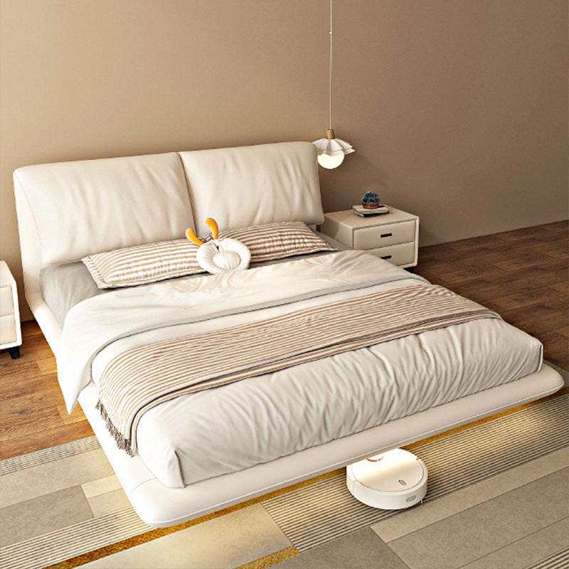 Foshan factory personalized modern casual suspended bed small elephant ear suspended cream style double master bedroom bed