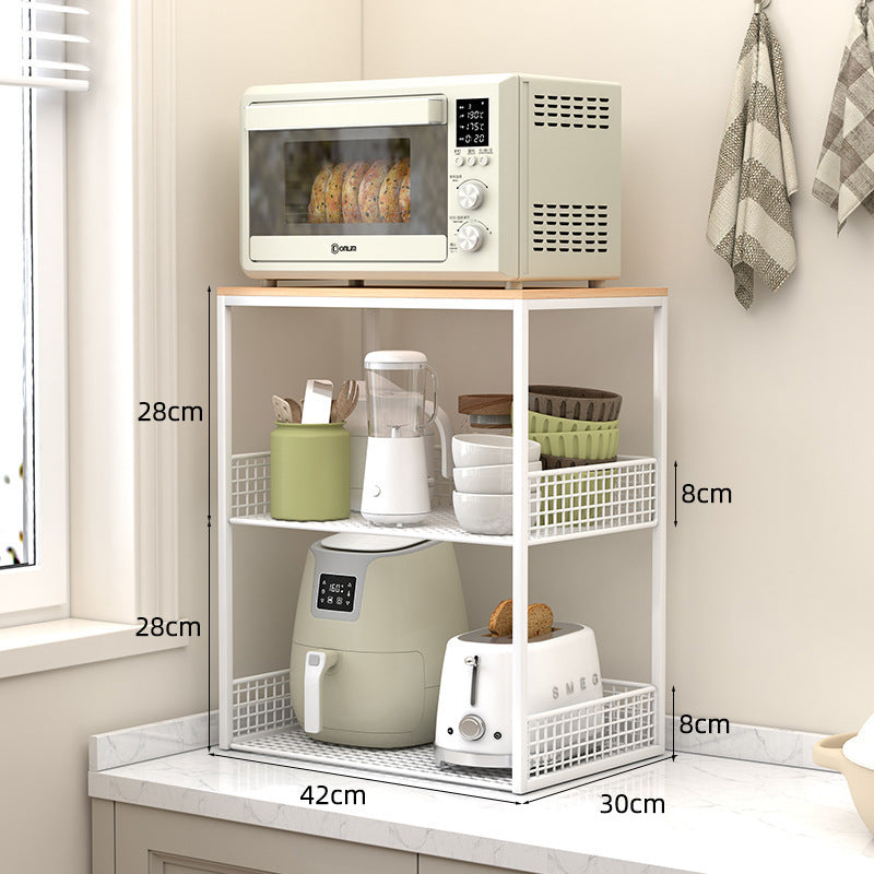 Countertop coffee machine cup microwave oven rack tea bag tea bar water dispenser desktop storage rack water cup storage