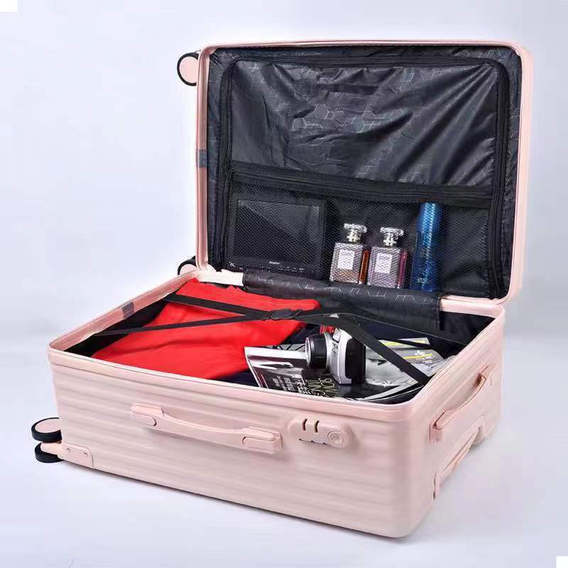 Luggage Internet celebrity female high-value student large-capacity travel male trend 28-inch password universal wheel trolley leather case