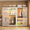 Shelves, wardrobe accessories, clothes rail, open-style clothes rack, freestanding easy assembly indoor closet organizer
