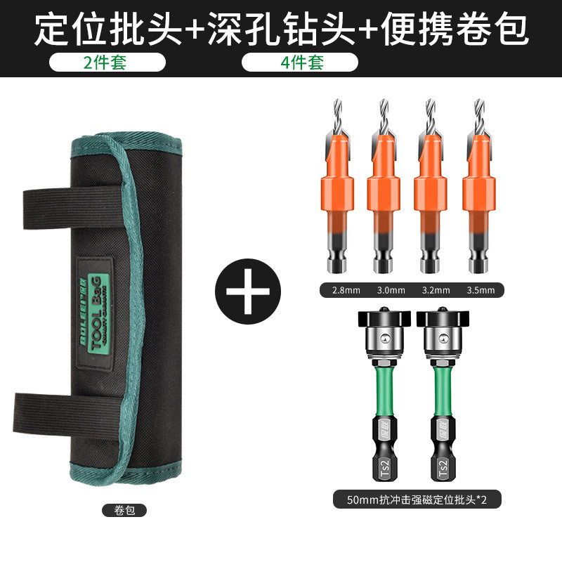 Roller Tool Bag Batch Electrician Small Portable Wear-resistant Fanny Pack Wear-resistant Storage Bag Multifunctional Portable Roll Bag