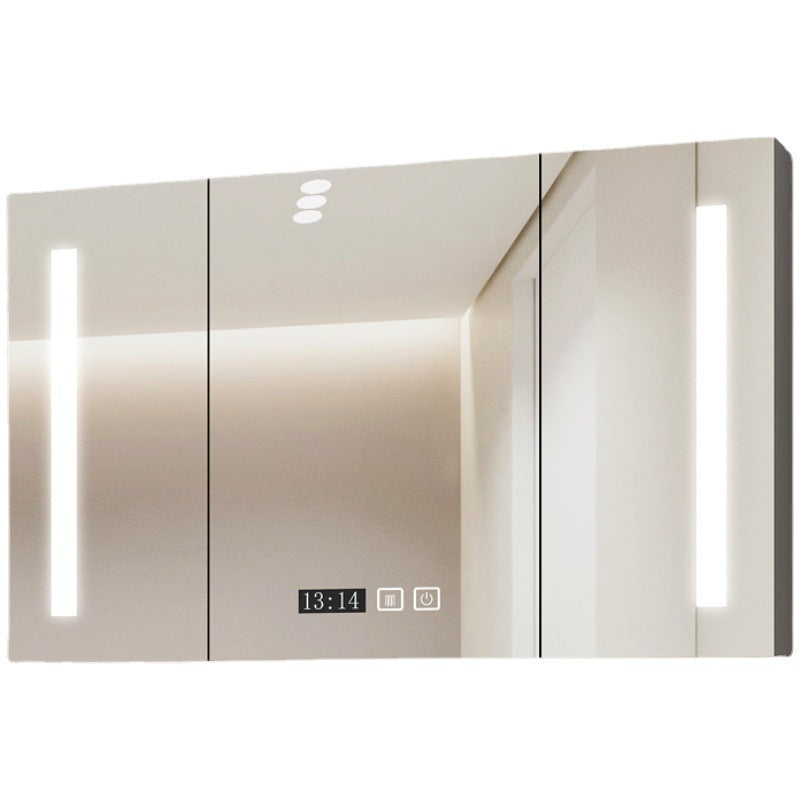 Smart bathroom mirror cabinet, separate wall-mounted bathroom with light, vanity mirror, bathroom mirror with rack storage