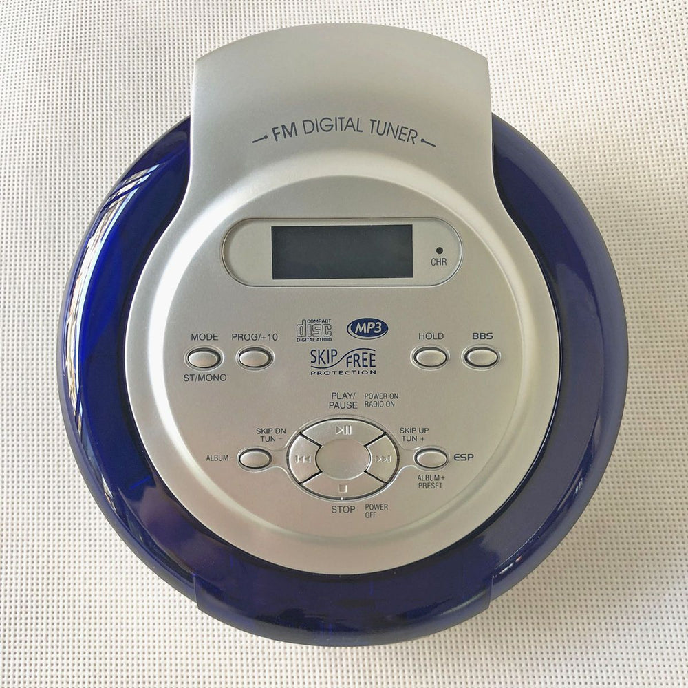 Brand new audiophase portable cd player - supports english cds