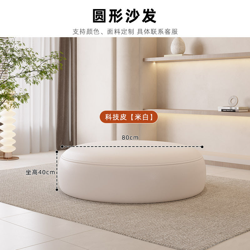 T double-sided sofa small apartment popular model milk tea shop hotel beauty salon clothing store special-shaped creative rest area