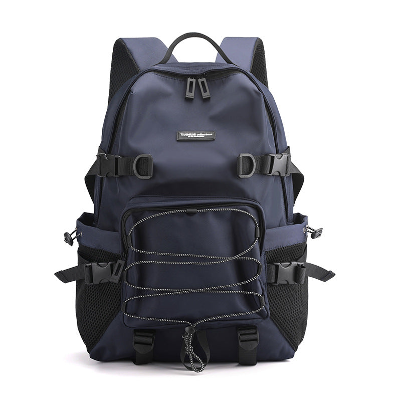 New Korean version trend backpack fashion personality travel backpack large capacity student bag outdoor anti-theft backpack