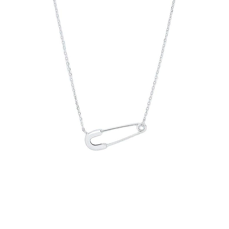 2024 amazon fashion cross-border new safety pin pendant necklace - trendy, unique, and versatile jewelry for women