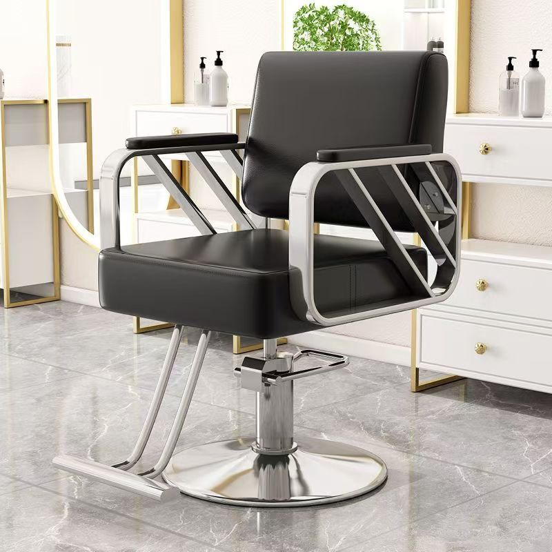 Hairdressing shop special chair hair salon special hair cutting stool classy hairdressing perm and dyeing area adjustable seat hairdressing chair