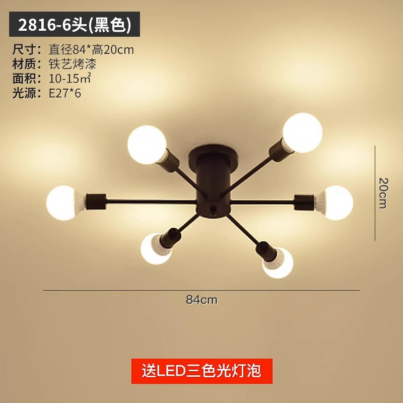 export european style living room chandelier post-modern casual three-head dining room master bedroom for home high-end scandinavian lamps