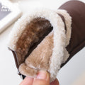 Vancahao girls' fashion lambswool snow boots - new  winter collection - kids' fleece-lined, extra-thick cotton ankle boots