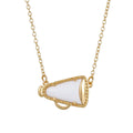 Amazon's new cheer up horn pendant necklace cheerleading support gift necklace with blessing card for women