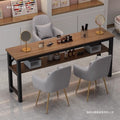 Nail art table nail art table and chair suit light luxury internet celebrity economical single japanese style imitation marble double single table