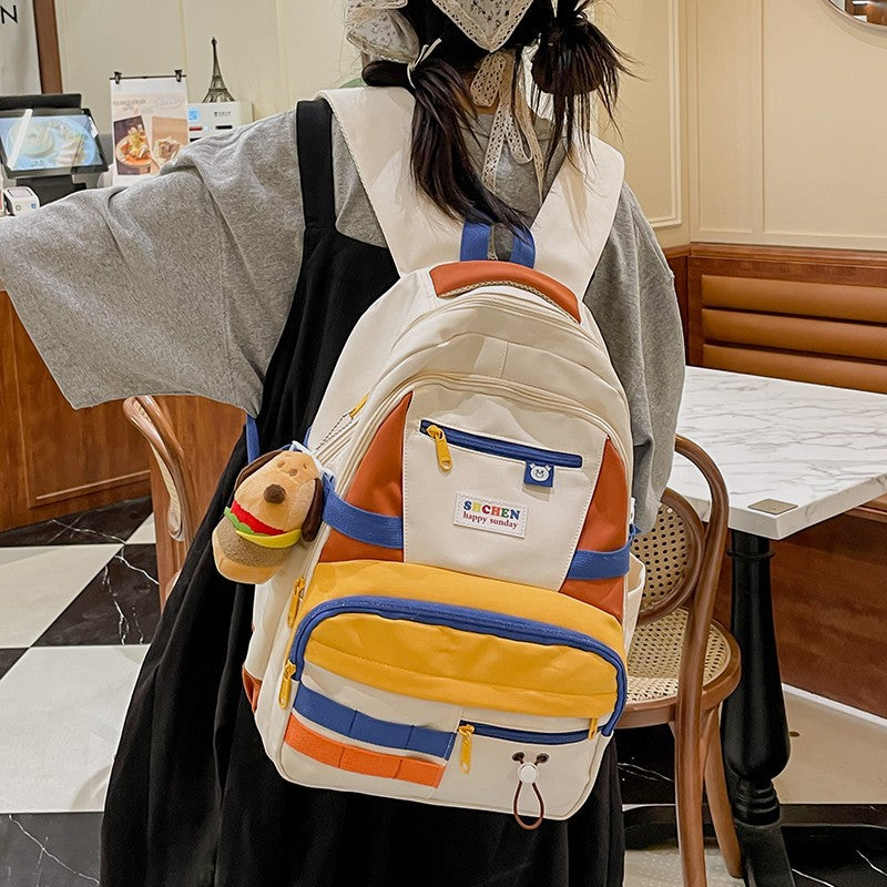 School bag new high-end junior high school students Japanese girls series college students Korean version versatile backpack backpack