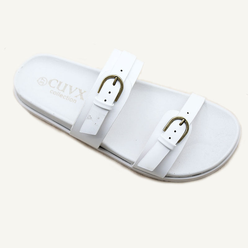 Factory wholesale new direct sales African women's shoes casual flat sandals thick sole word with cool slippers Slippers