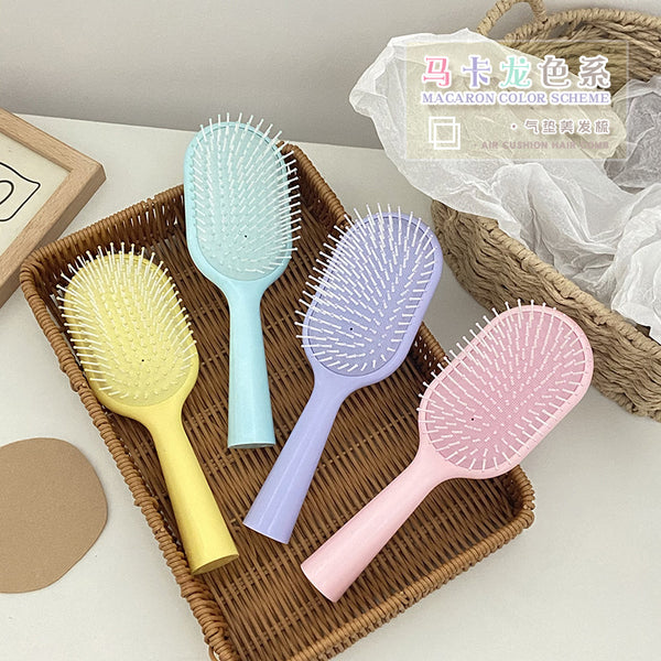 New air cushion comb, pink and high-value massage airbag comb, household large board comb, massage comb, student dormitory comb