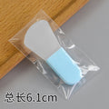 Blue rod: knife-shaped short handle silicone brush
