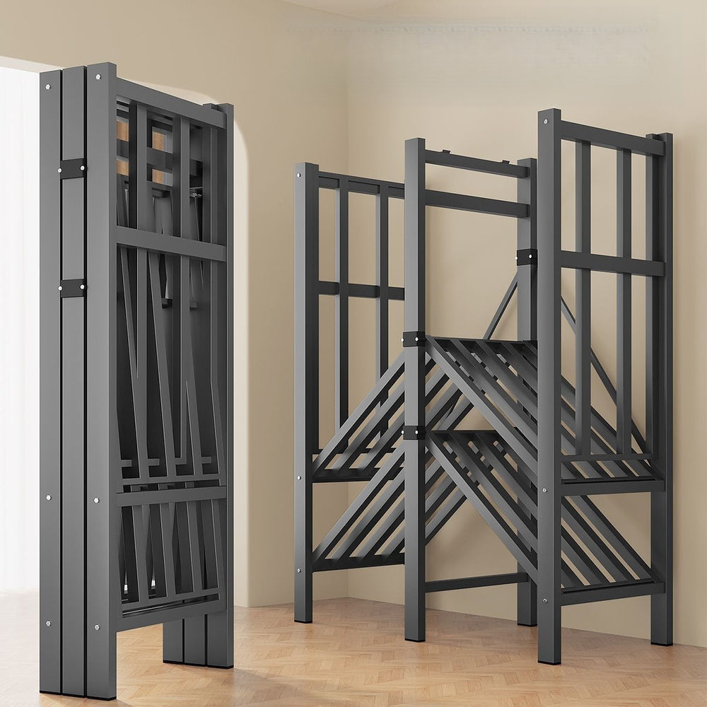 Easy-to-assemble, foldable wardrobe for bedrooms, ideal for home use or rental properties. dustproof, moisture-proof, with reinforced construction, fully sealed, and mildew-resistant. features a convenient swing-out door
